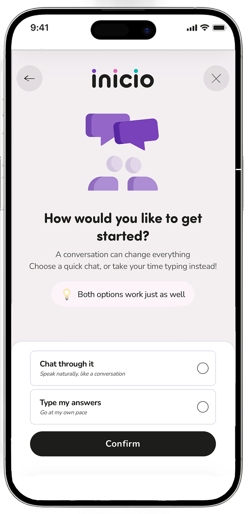 Step 1: Tell us about yourself
