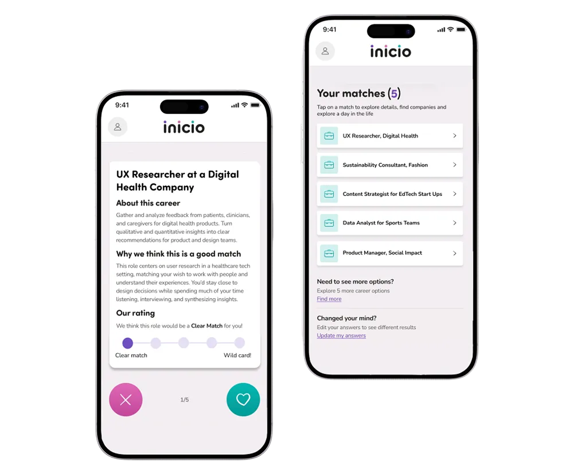 Students using inicio